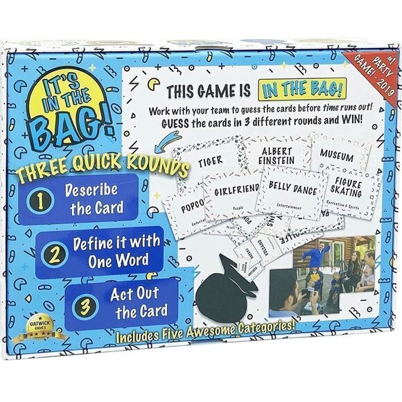 It’s in The Bag! | The Ultimate Family Party Game for Game Night! - NWT - Picture 4 of 5